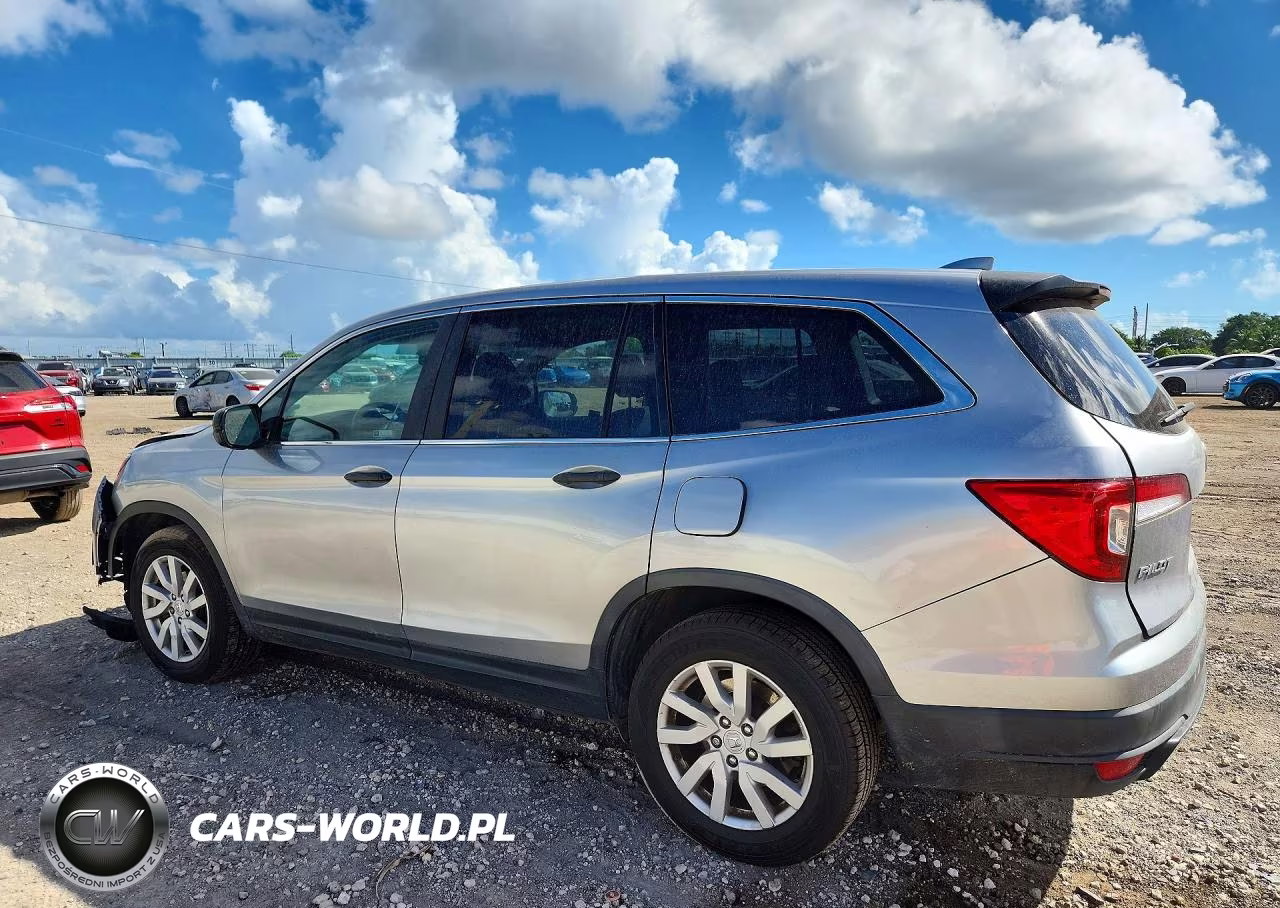 2019 Honda Pilot Lx VIN:5FNYF5H14KB045460 - 2