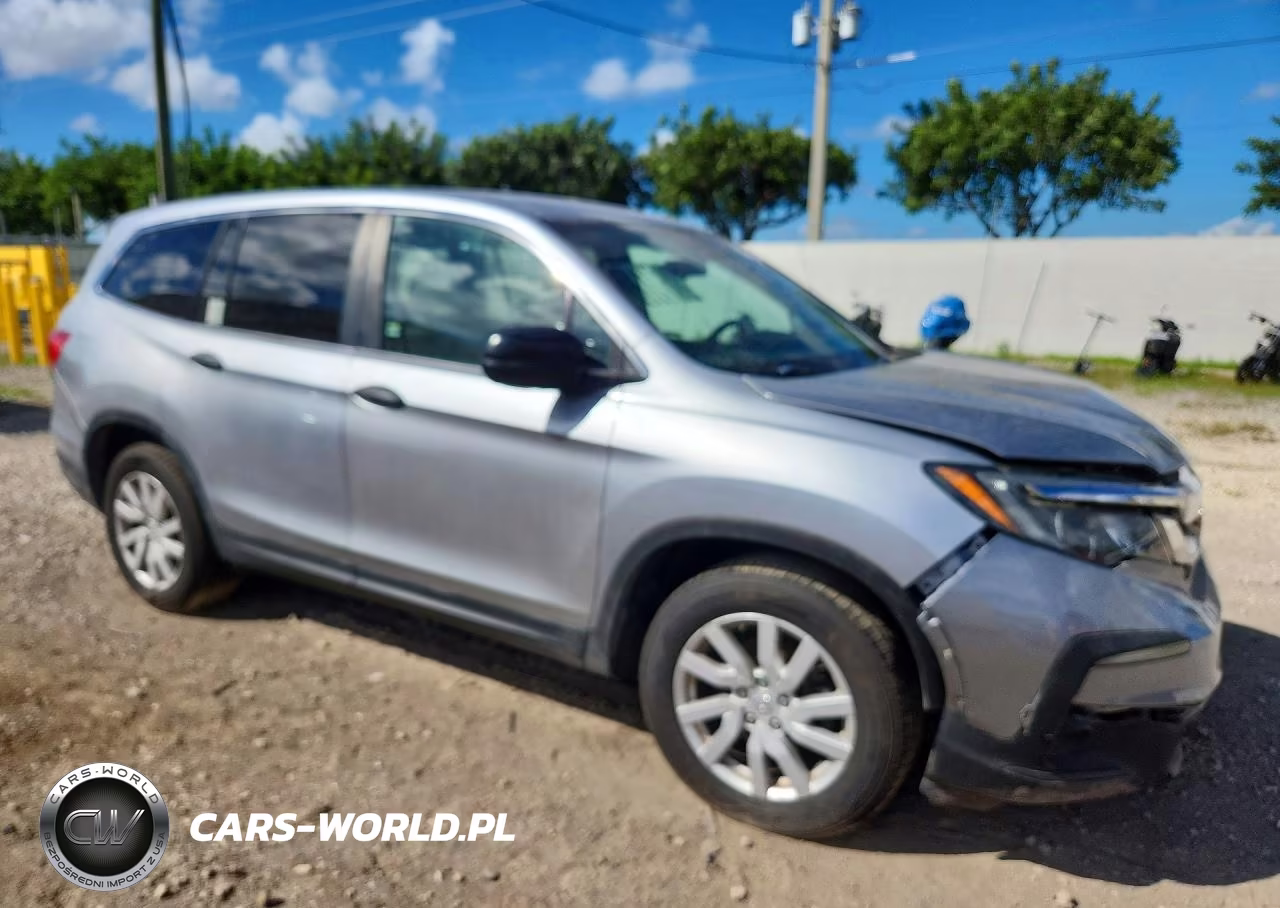 2019 Honda Pilot Lx VIN:5FNYF5H14KB045460 - 4