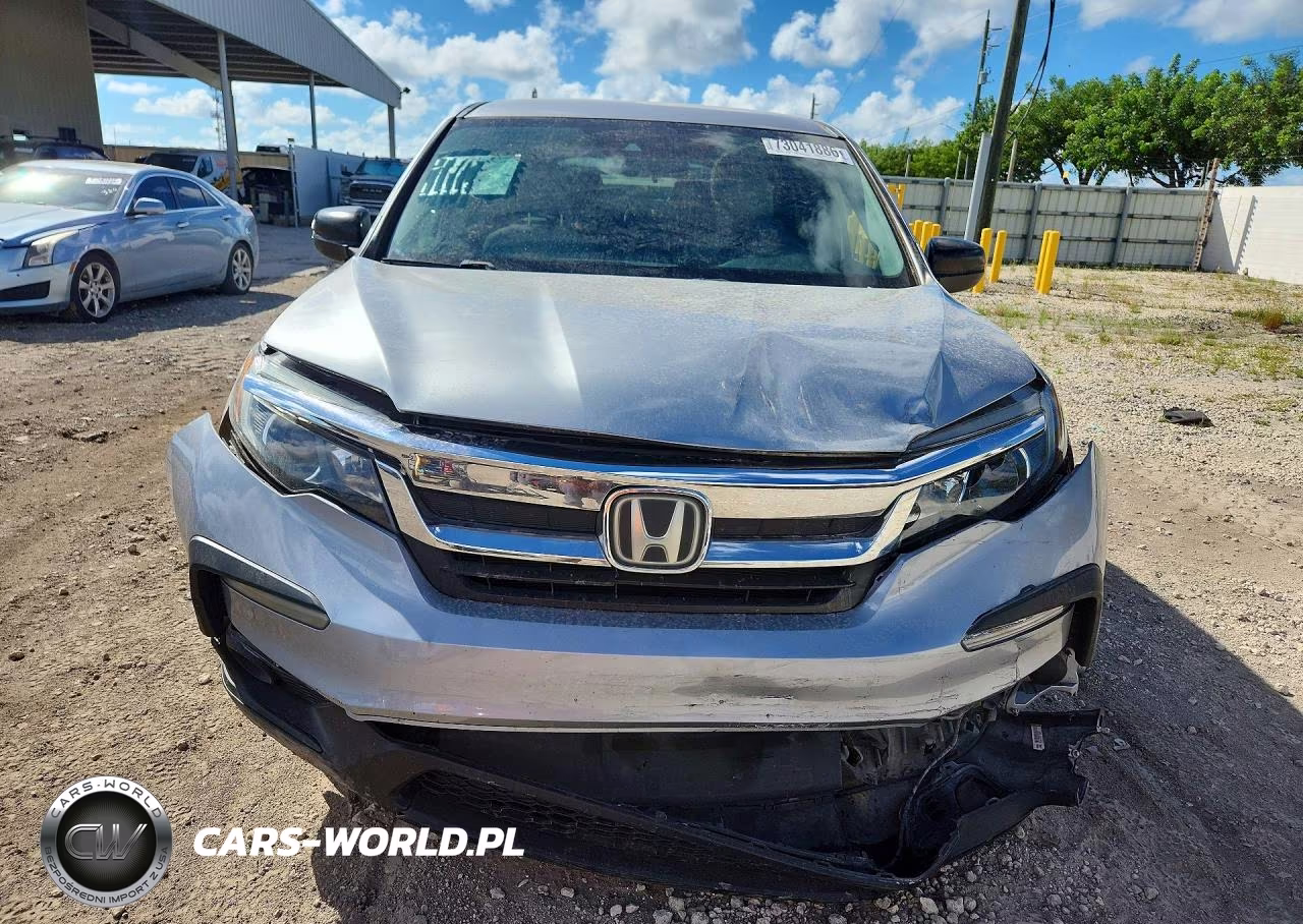 2019 Honda Pilot Lx VIN:5FNYF5H14KB045460 - 5