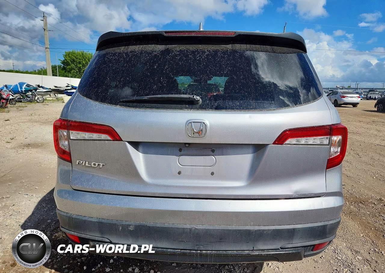 2019 Honda Pilot Lx VIN:5FNYF5H14KB045460 - 6