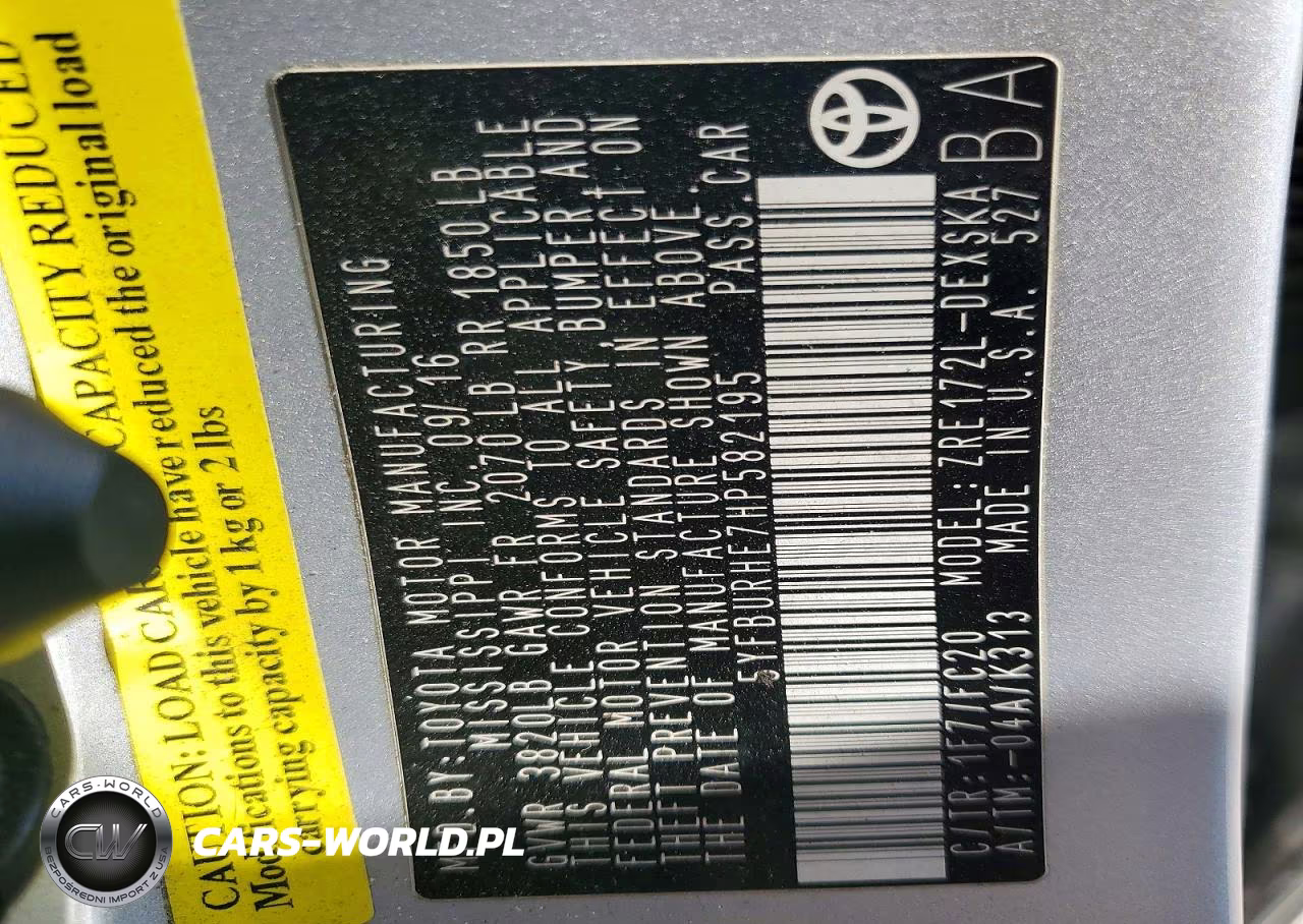2017 Toyota Corolla 50Th Anniversary Special Editi VIN:5YFBURHE7HP582195 - 13