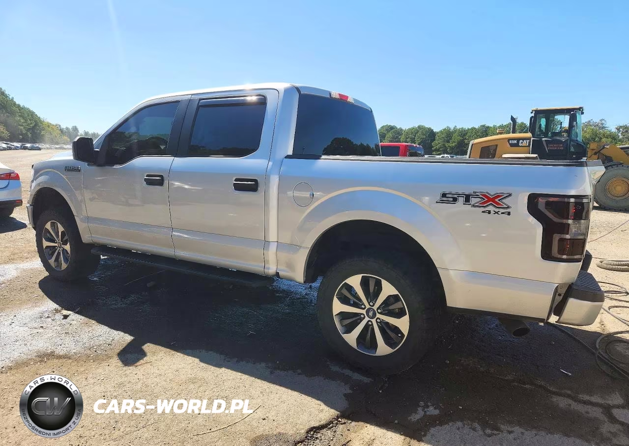 2019 Ford F150 Supercrew VIN:1FTEW1E55KKE29155 - 2