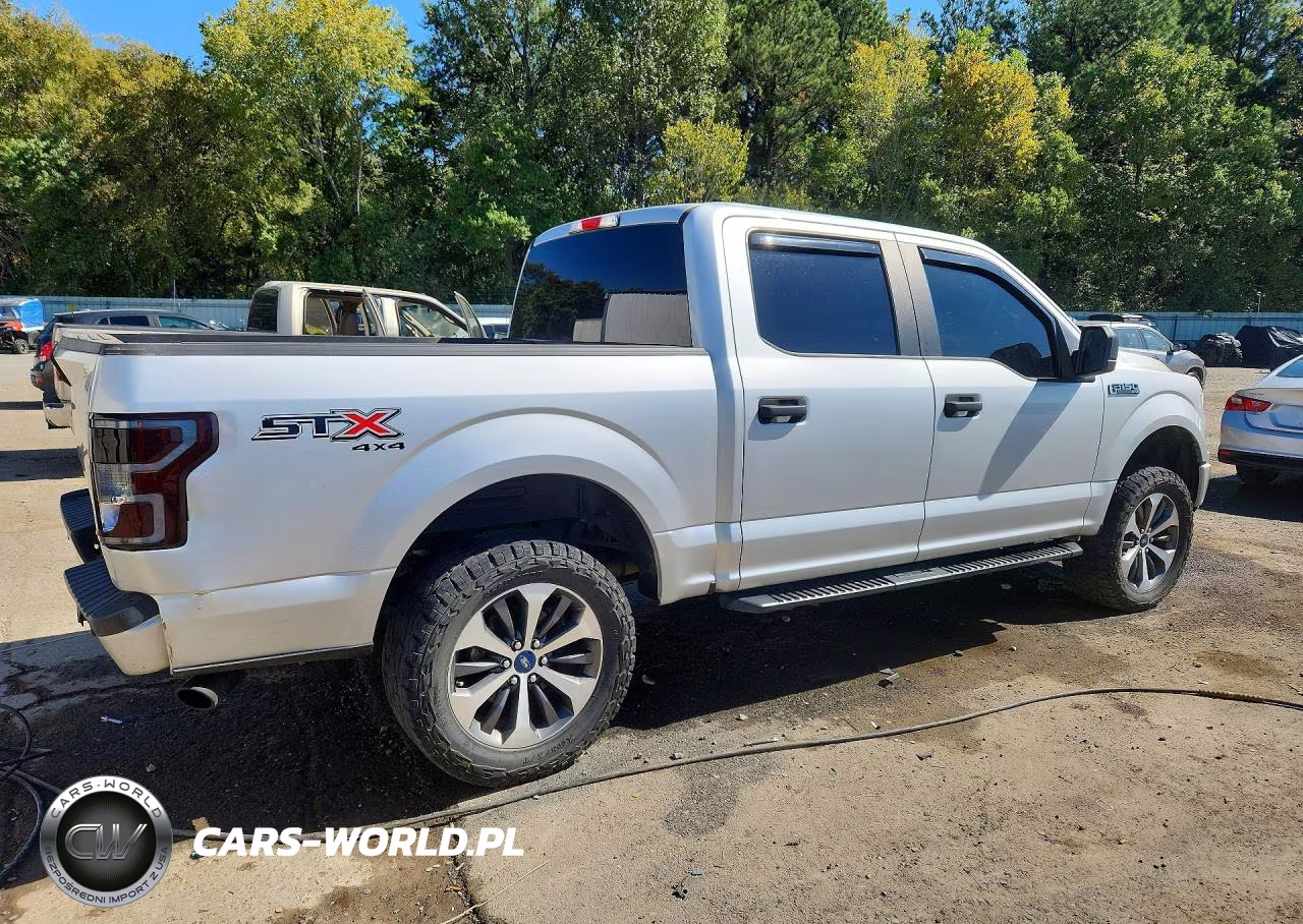 2019 Ford F150 Supercrew VIN:1FTEW1E55KKE29155 - 3