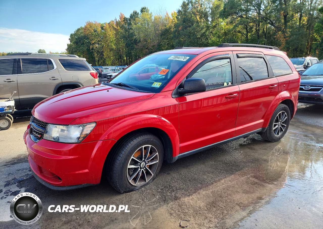 2018 Dodge Journey Se VIN:3C4PDCAB1JT446019 - 1