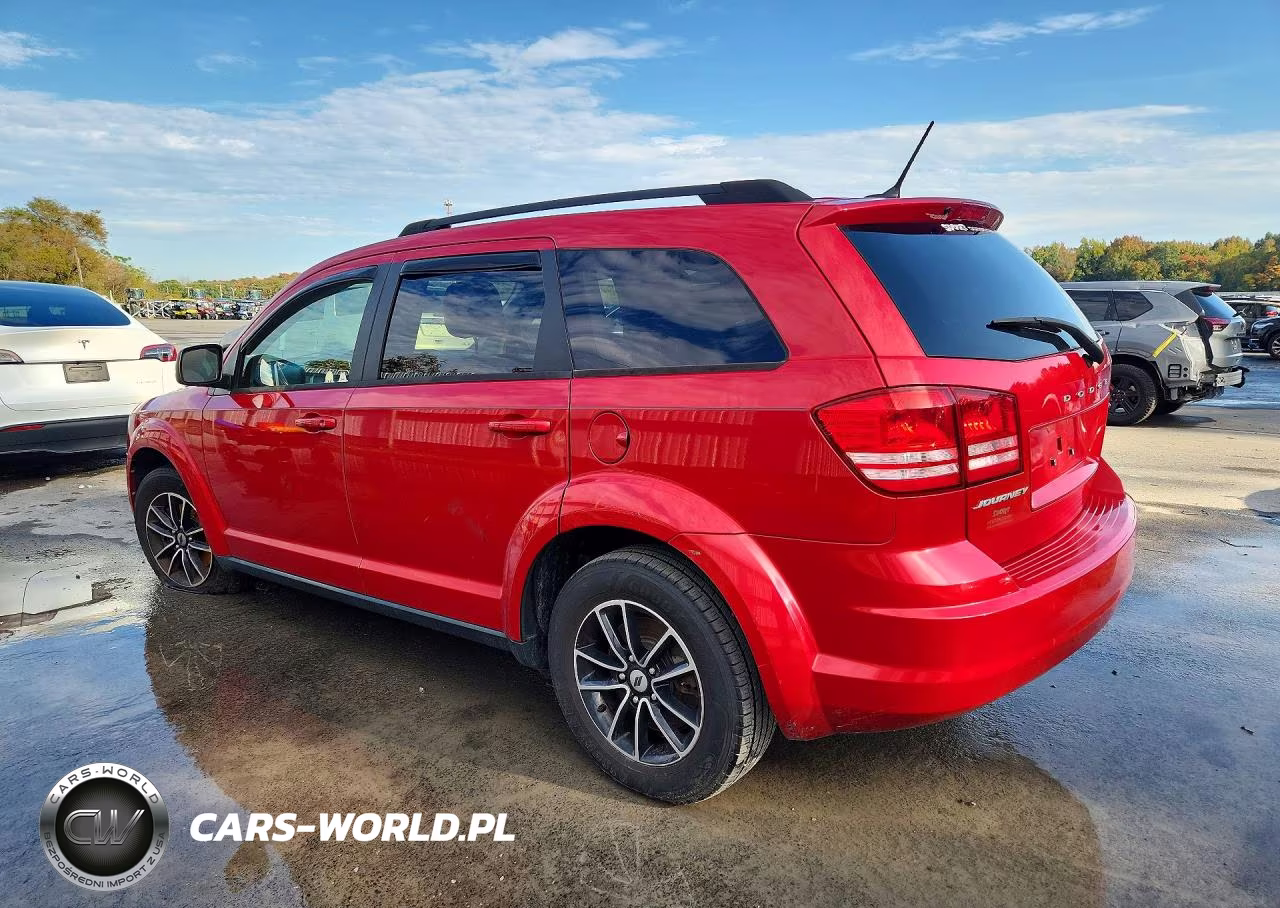 2018 Dodge Journey Se VIN:3C4PDCAB1JT446019 - 2