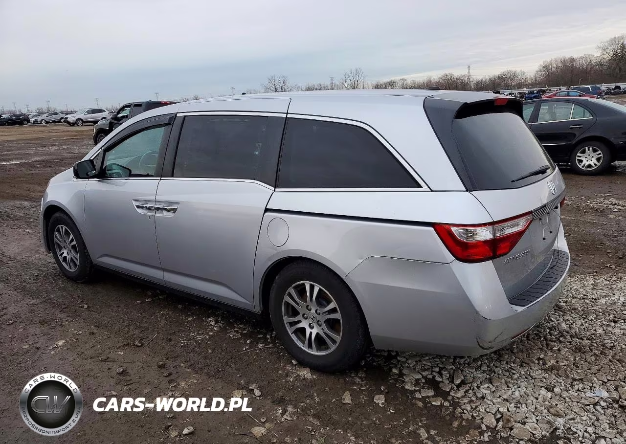 2013 Honda Odyssey Exl VIN:5FNRL5H63DB024675 - 2