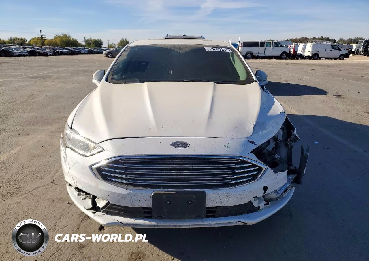 2017 Ford Fusion Se VIN:3FA6P0HD4HR122536 - 5