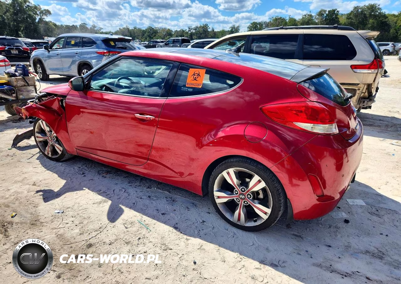 2013 Hyundai Veloster Base VIN:KMHTC6AD7DU097801 - 2