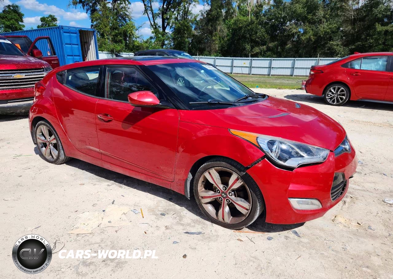 2013 Hyundai Veloster Base VIN:KMHTC6AD7DU097801 - 4
