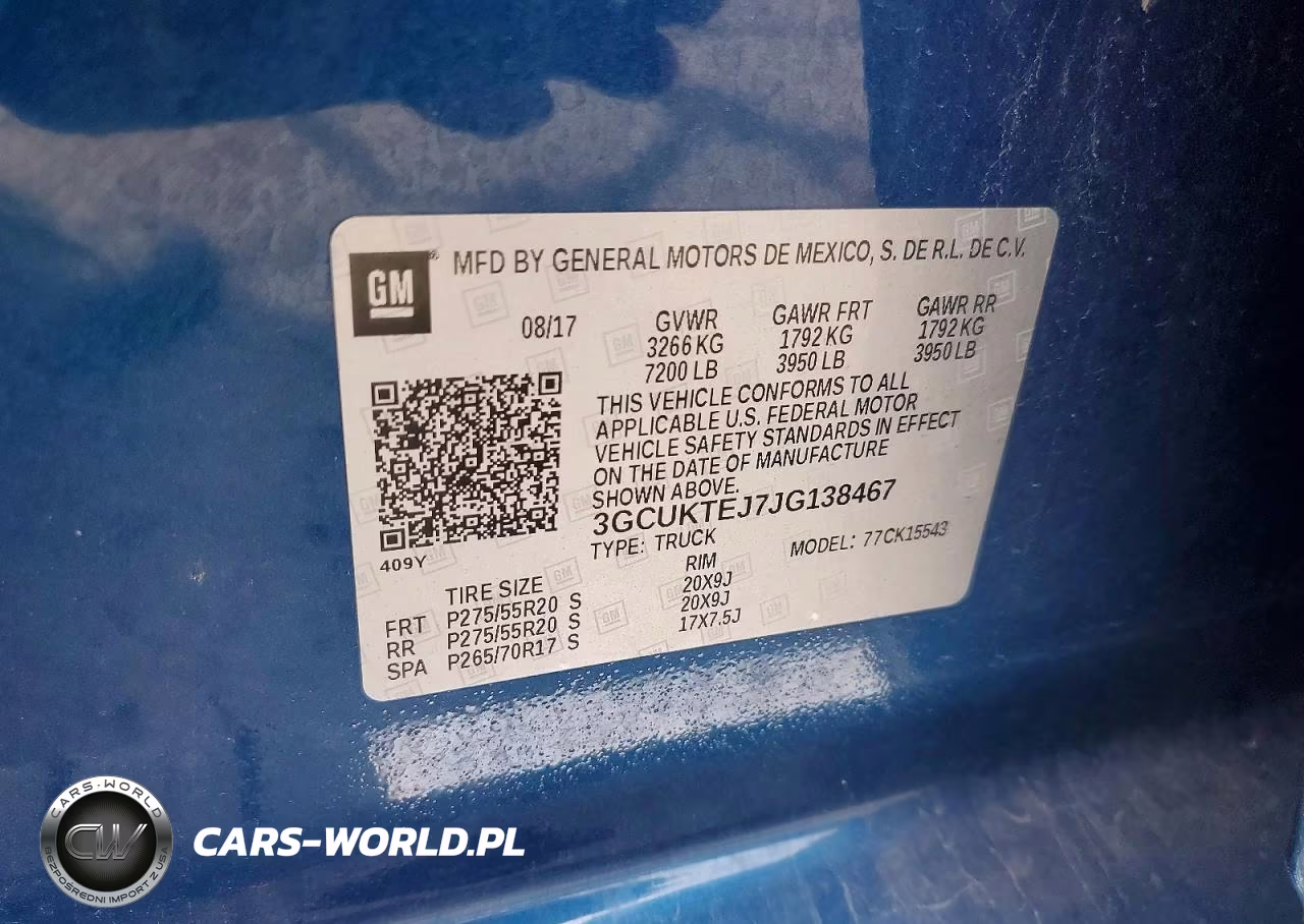2018 Chevrolet Silverado K1500 High Country VIN:3GCUKTEJ7JG138467 - 12