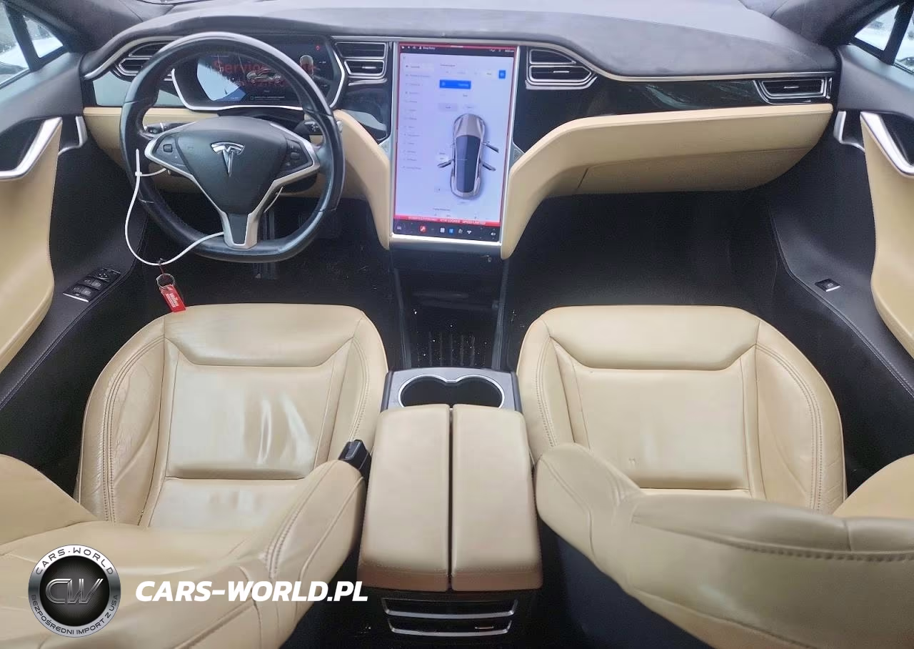 2015 Tesla Model S 90D VIN:5YJSA1V27FF097407 - 8