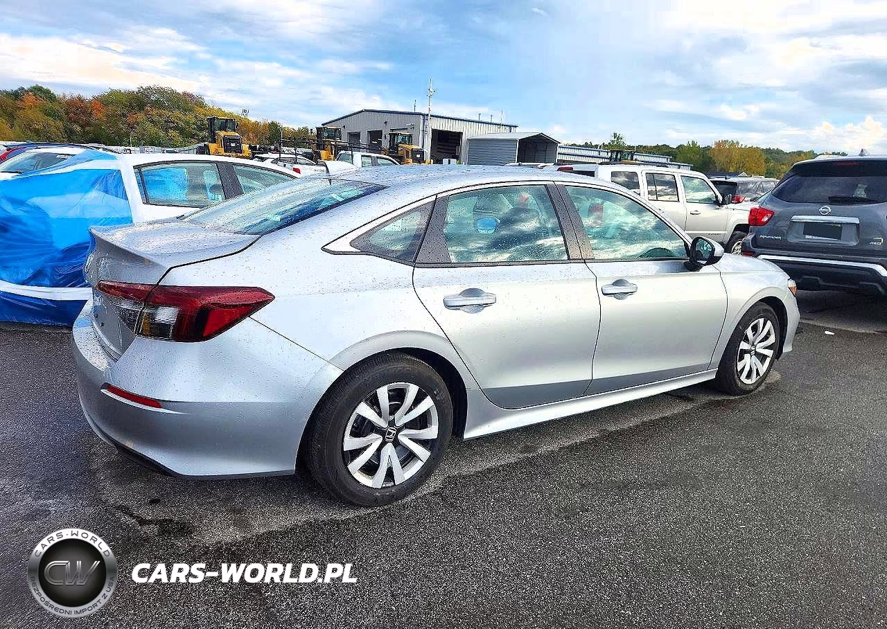 2026 Honda Civic Lx VIN:2HGFE2F29TH569270 - 3