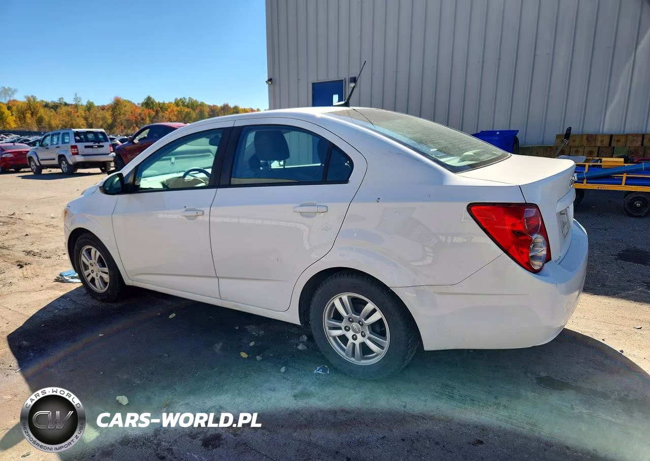 2012 Chevrolet Sonic Ls VIN:1G1JB5SH9C4191003 - 2