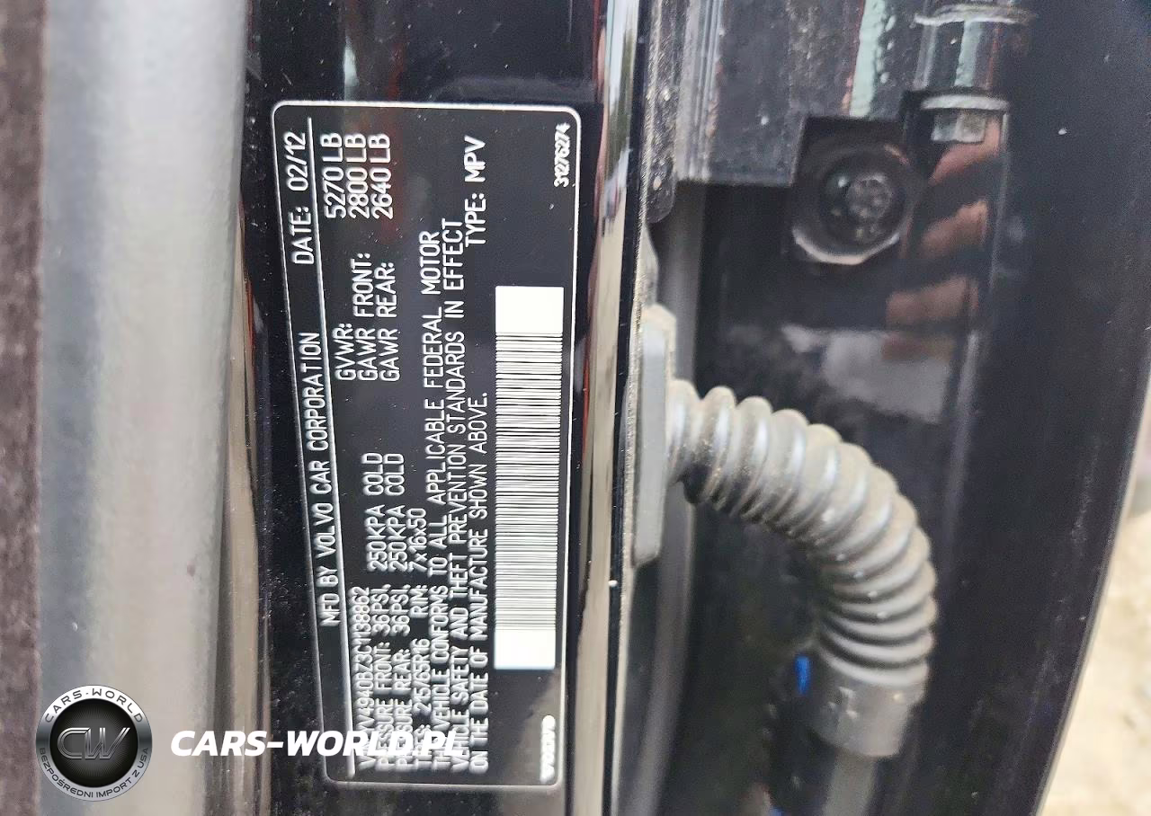 2012 Volvo Xc70 3.2 VIN:YV4940BZ3C1138862 - 13