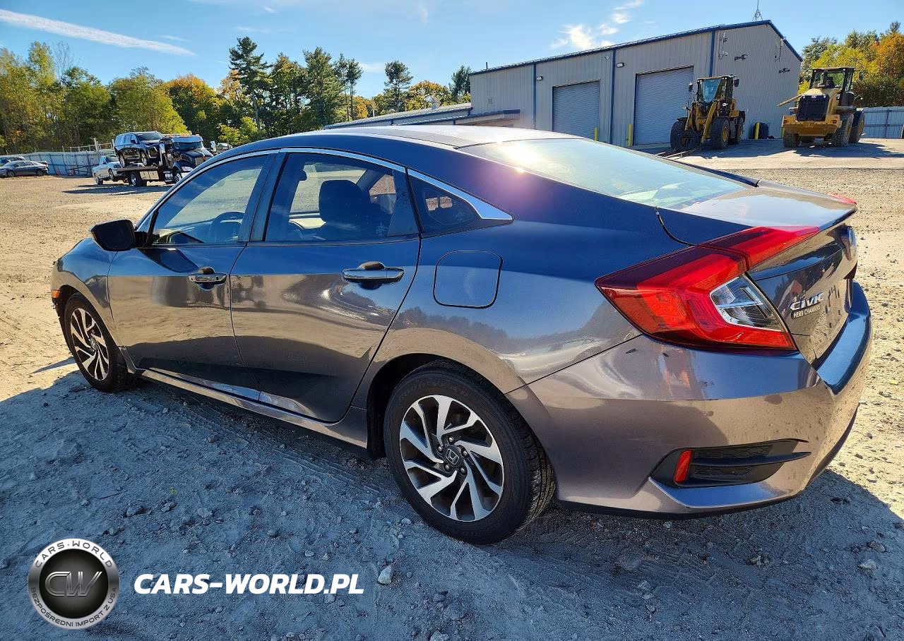 2016 Honda Civic Ex VIN:19XFC2F78GE240044 - 2