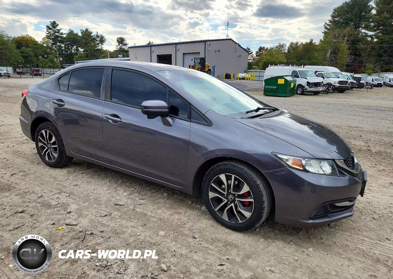2014 Honda Civic Ex VIN:2HGFB2F85EH546181 - 4
