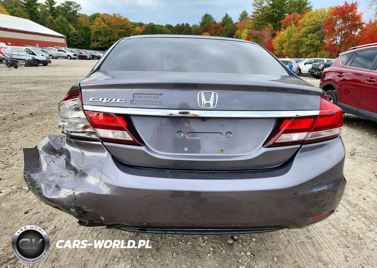 2014 Honda Civic Ex VIN:2HGFB2F85EH546181 - 6