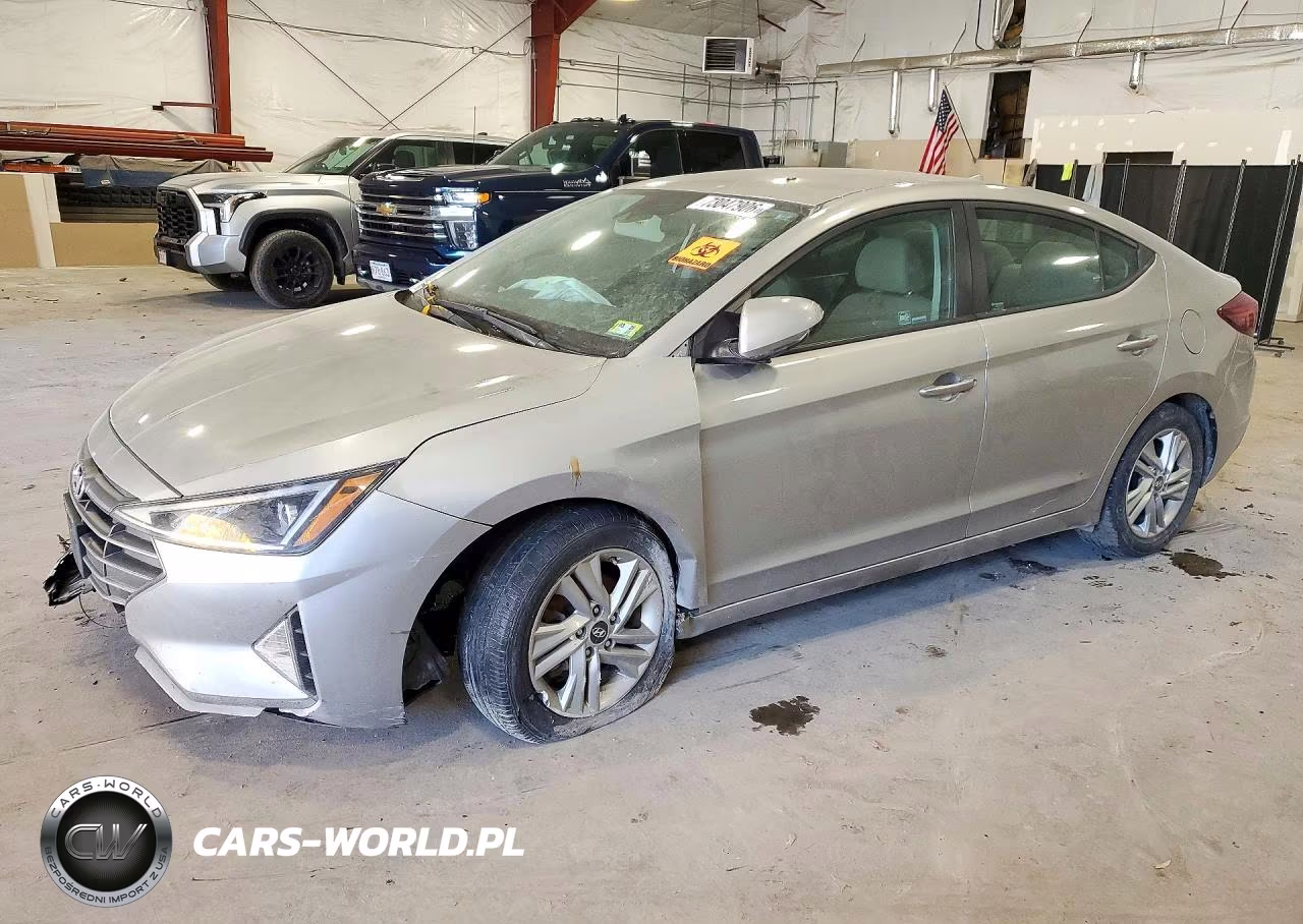 2020 Hyundai Elantra Sel VIN:5NPD84LF5LH571539 - 1