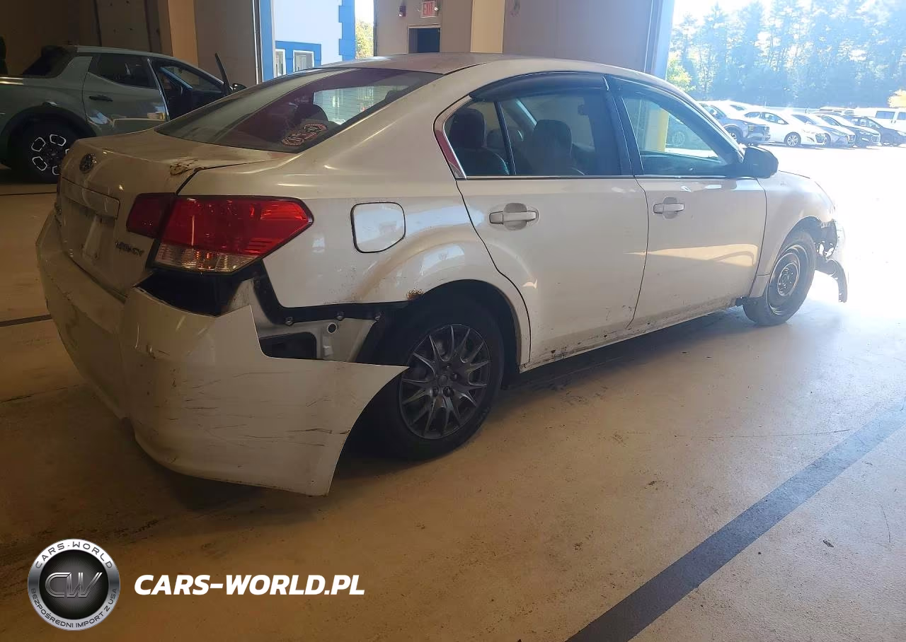 2011 Subaru Legacy 2.5I VIN:4S3BMBA67B3238862 - 3