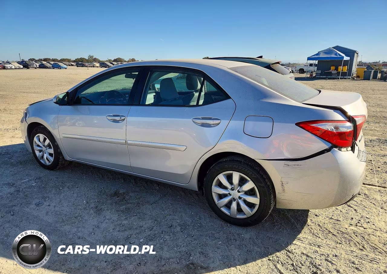 2016 Toyota Corolla Le VIN:5YFBURHE1GP416284 - 2