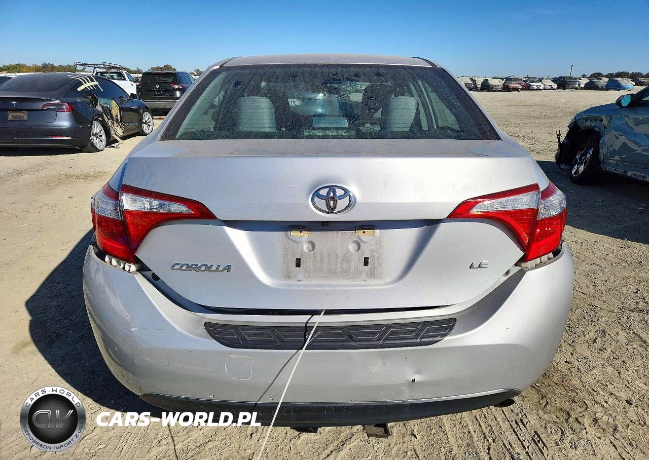 2016 Toyota Corolla Le VIN:5YFBURHE1GP416284 - 6
