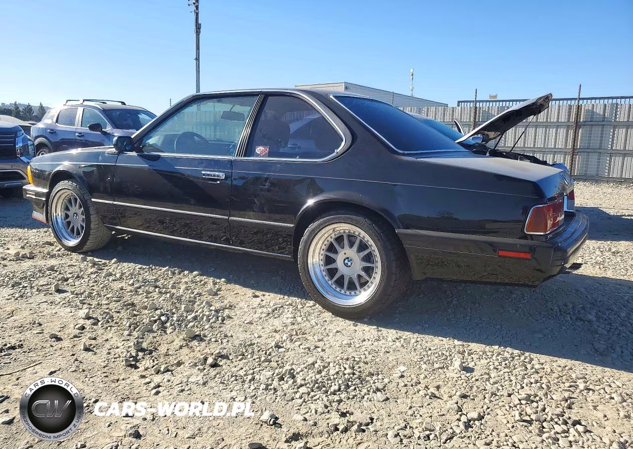 1989 BMW 635 Csi Automatic VIN:WBAEC8413K3268652 - 2