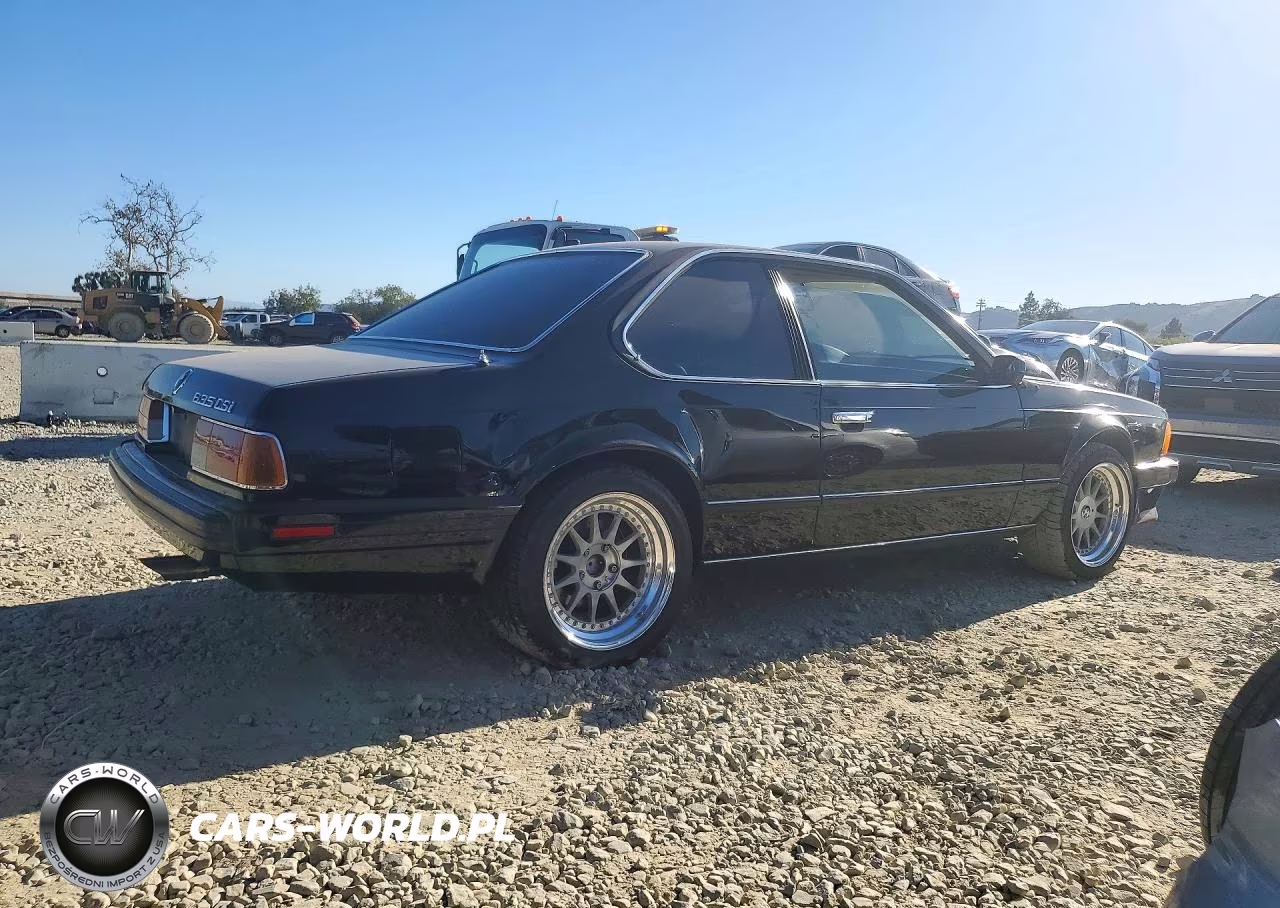 1989 BMW 635 Csi Automatic VIN:WBAEC8413K3268652 - 3