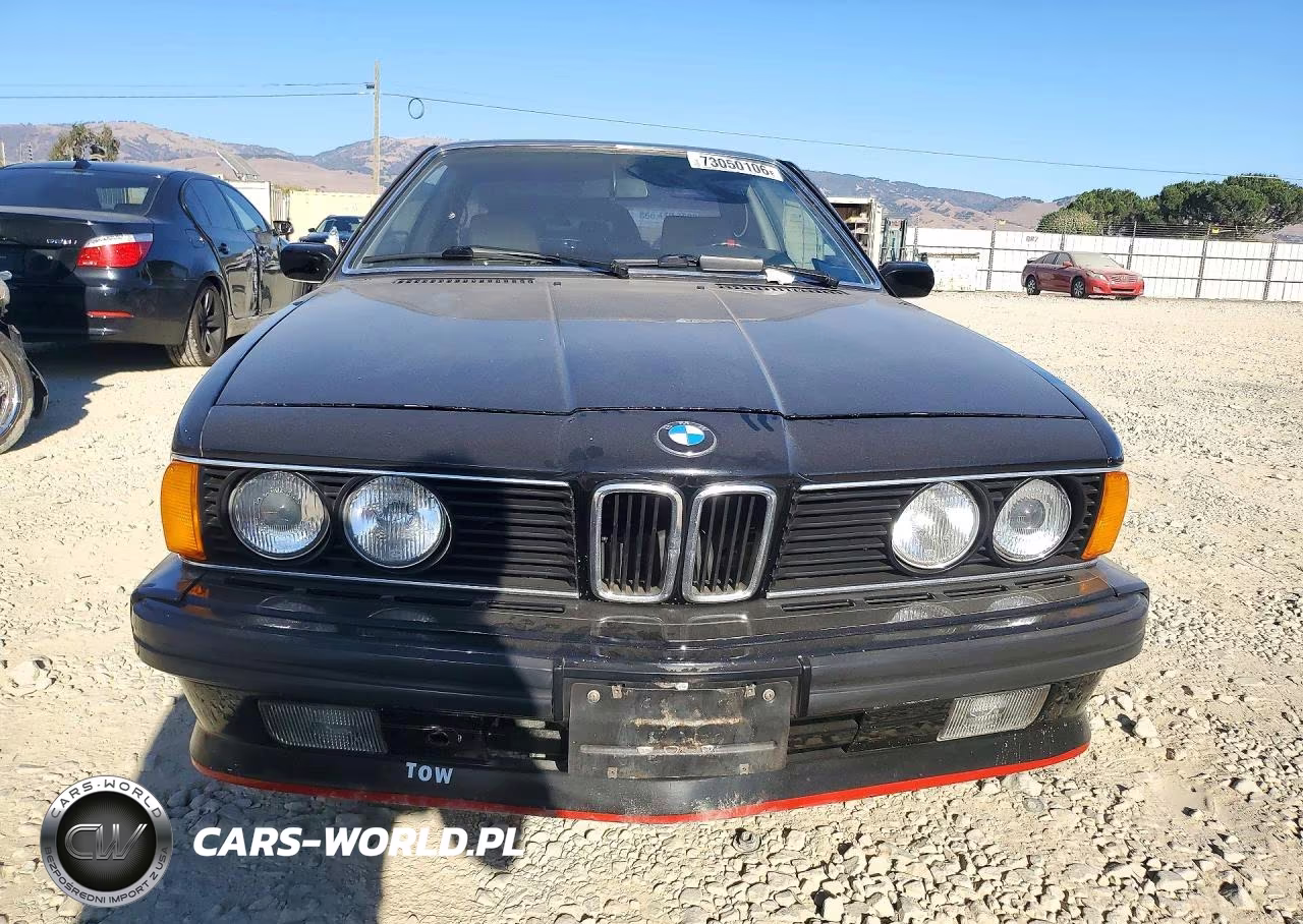 1989 BMW 635 Csi Automatic VIN:WBAEC8413K3268652 - 5