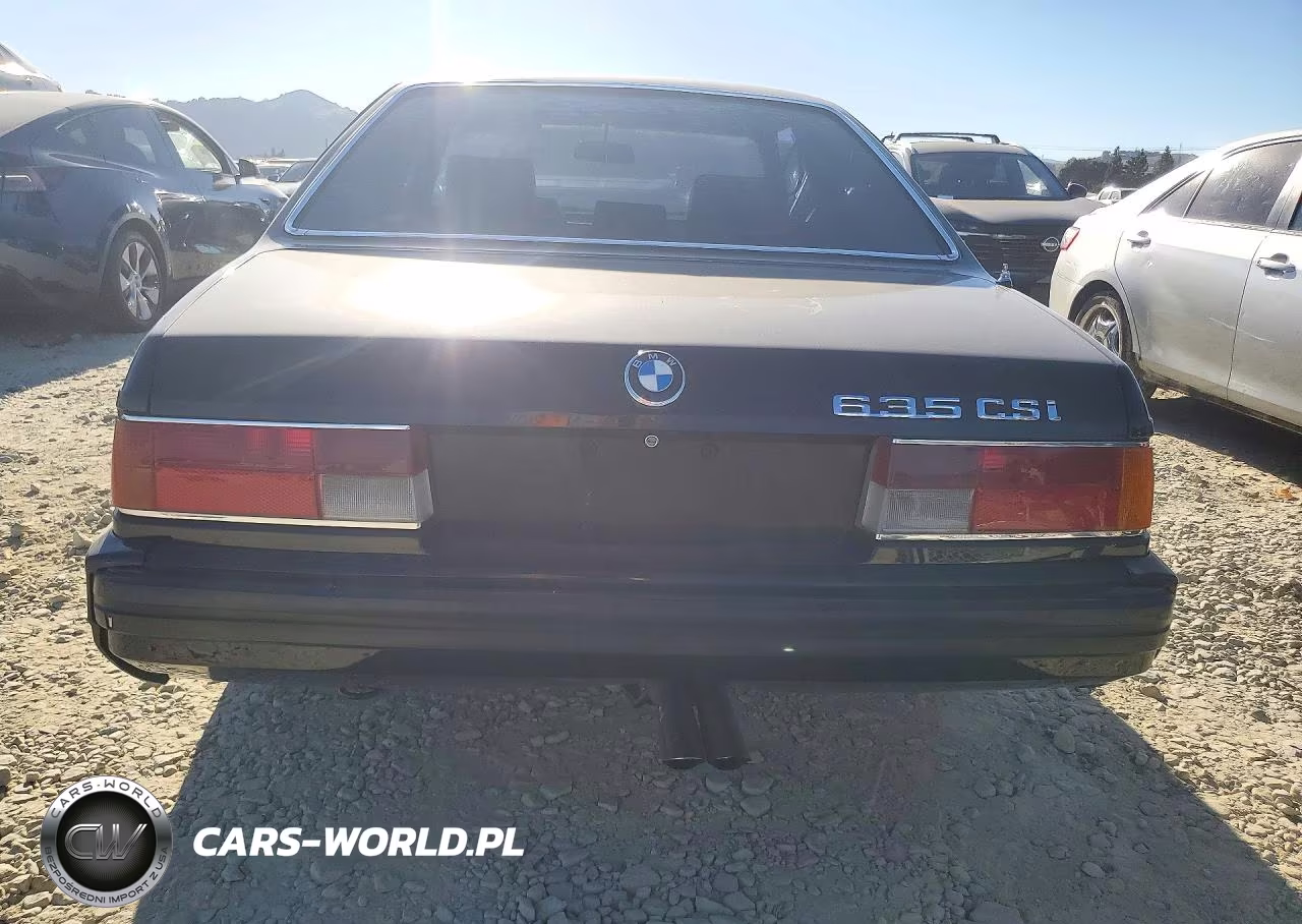 1989 BMW 635 Csi Automatic VIN:WBAEC8413K3268652 - 6