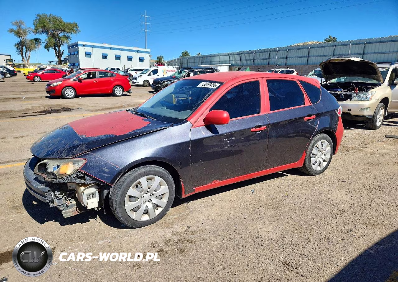 2008 Subaru Impreza 2.5I VIN:JF1GH61668H817392 - 1