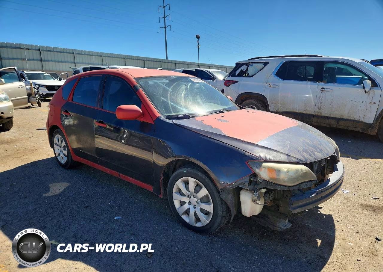2008 Subaru Impreza 2.5I VIN:JF1GH61668H817392 - 4
