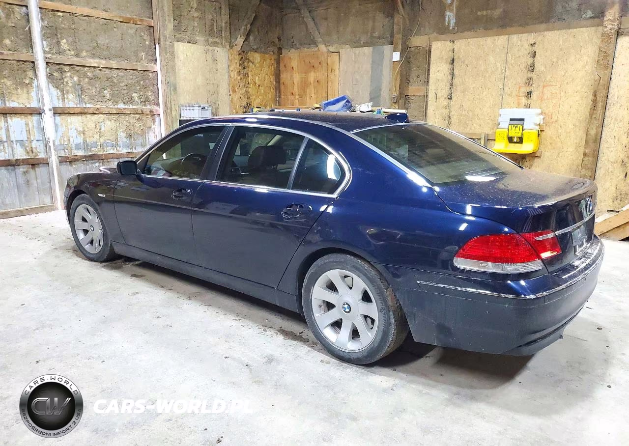 2007 BMW 750 VIN:WBAHN835X7DT76344 - 2