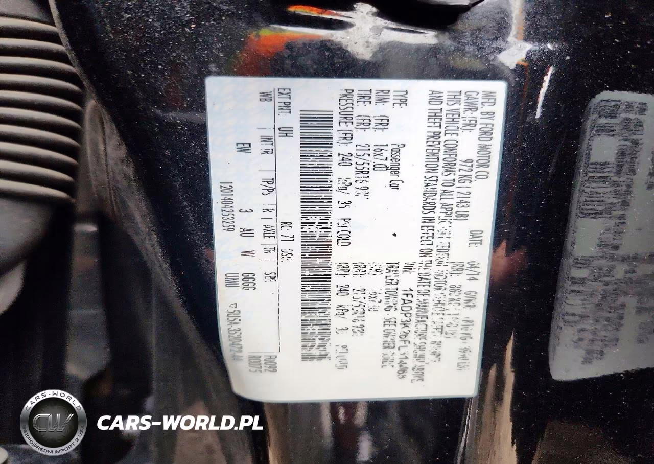 2014 Ford Focus Se VIN:1FADP3K26EL314468 - 12