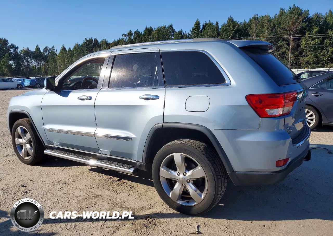 2012 Jeep Grand Cherokee Overland VIN:1C4RJFCG5CC232824 - 2