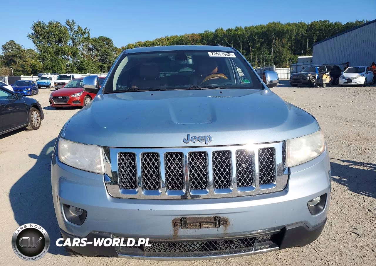 2012 Jeep Grand Cherokee Overland VIN:1C4RJFCG5CC232824 - 5