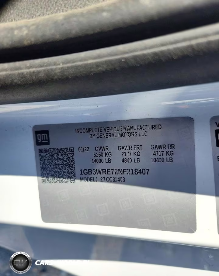 2022 Chevrolet Silverado C3500 VIN:1GB3WRE72NF218407 - 13