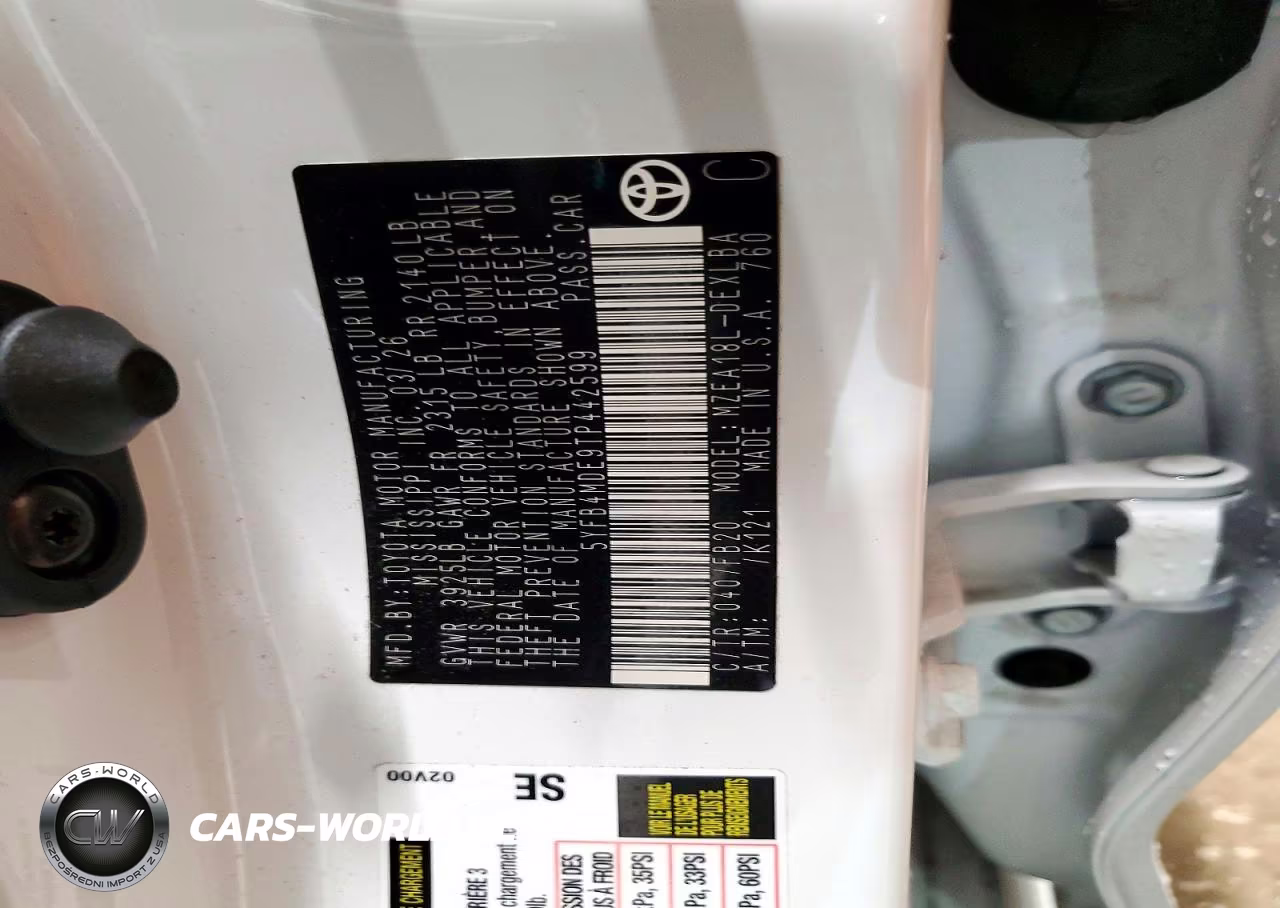 2026 Toyota Corolla Le VIN:5YFB4MDE9TP442599 - 13