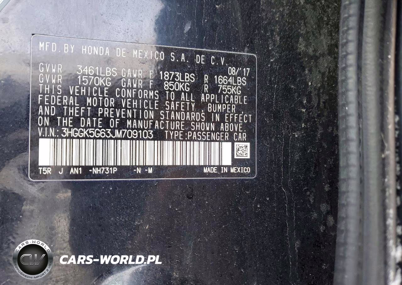 2018 Honda Fit Sport VIN:3HGGK5G63JM709103 - 12
