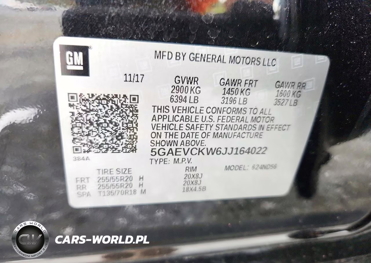 2018 Buick Enclave Avenir VIN:5GAEVCKW6JJ164022 - 13