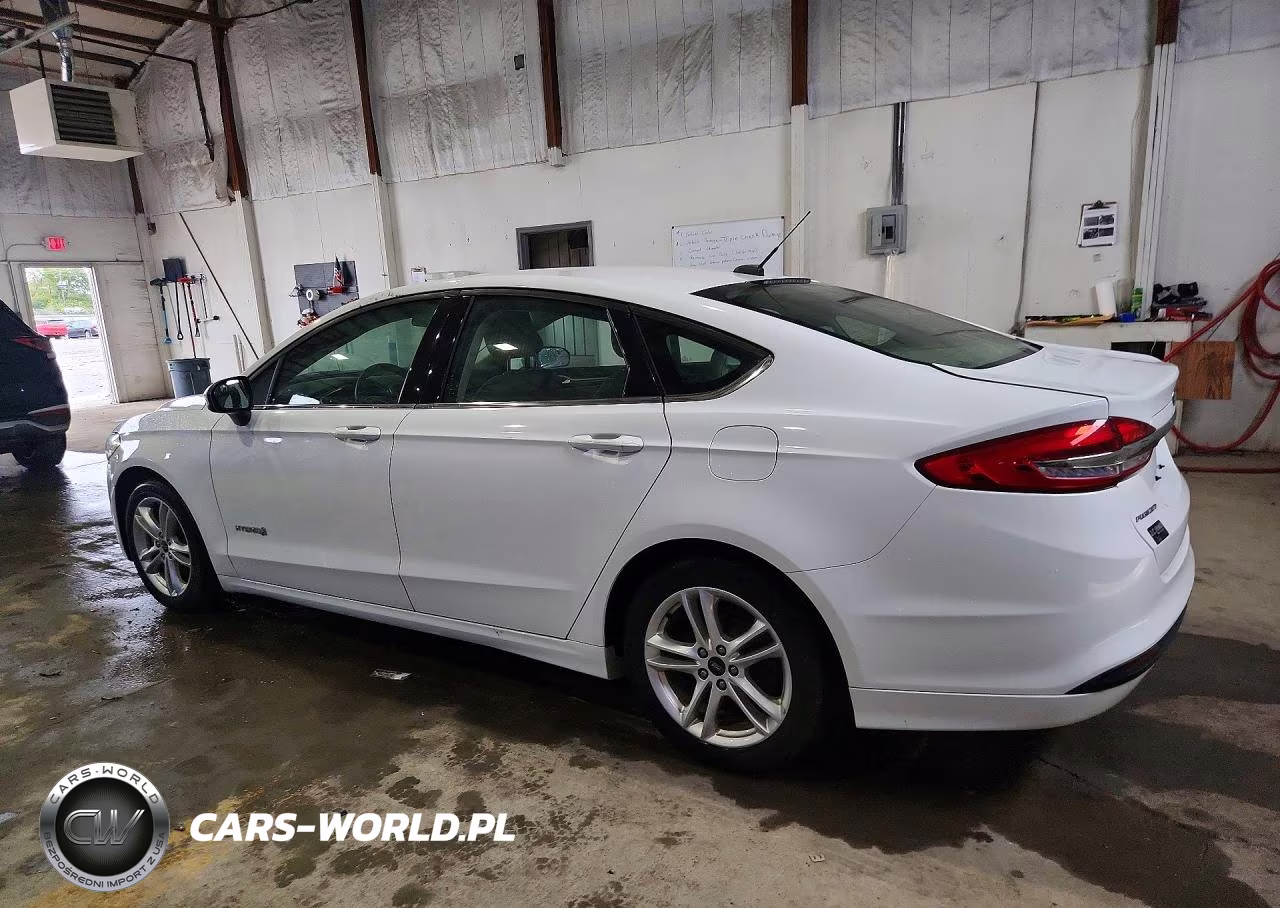 2018 Ford Fusion Se Hybrid VIN:3FA6P0LU9JR141404 - 2