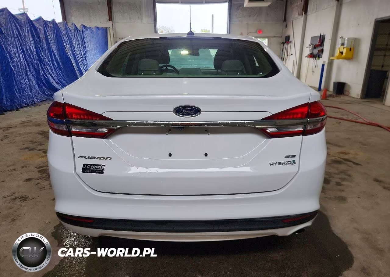 2018 Ford Fusion Se Hybrid VIN:3FA6P0LU9JR141404 - 6