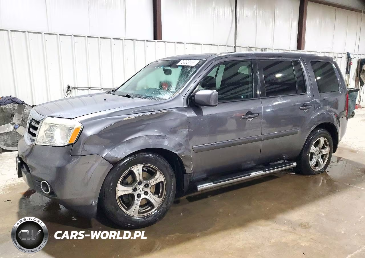 2014 Honda Pilot Exl VIN:5FNYF4H59EB003707 - 1