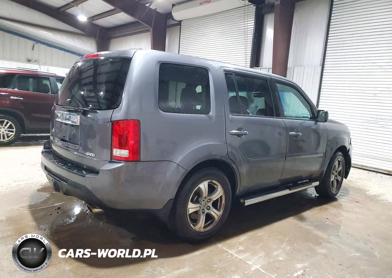 2014 Honda Pilot Exl VIN:5FNYF4H59EB003707 - 3