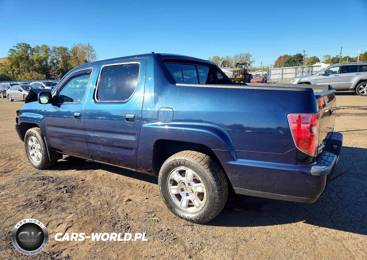 2010 Honda Ridgeline Rts VIN:5FPYK1F40AB012107 - 2