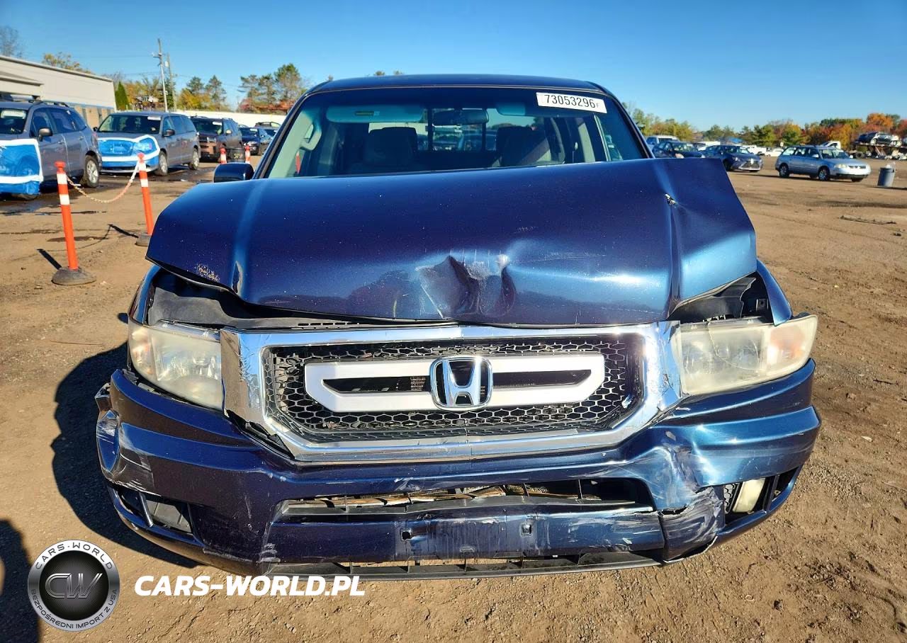 2010 Honda Ridgeline Rts VIN:5FPYK1F40AB012107 - 5