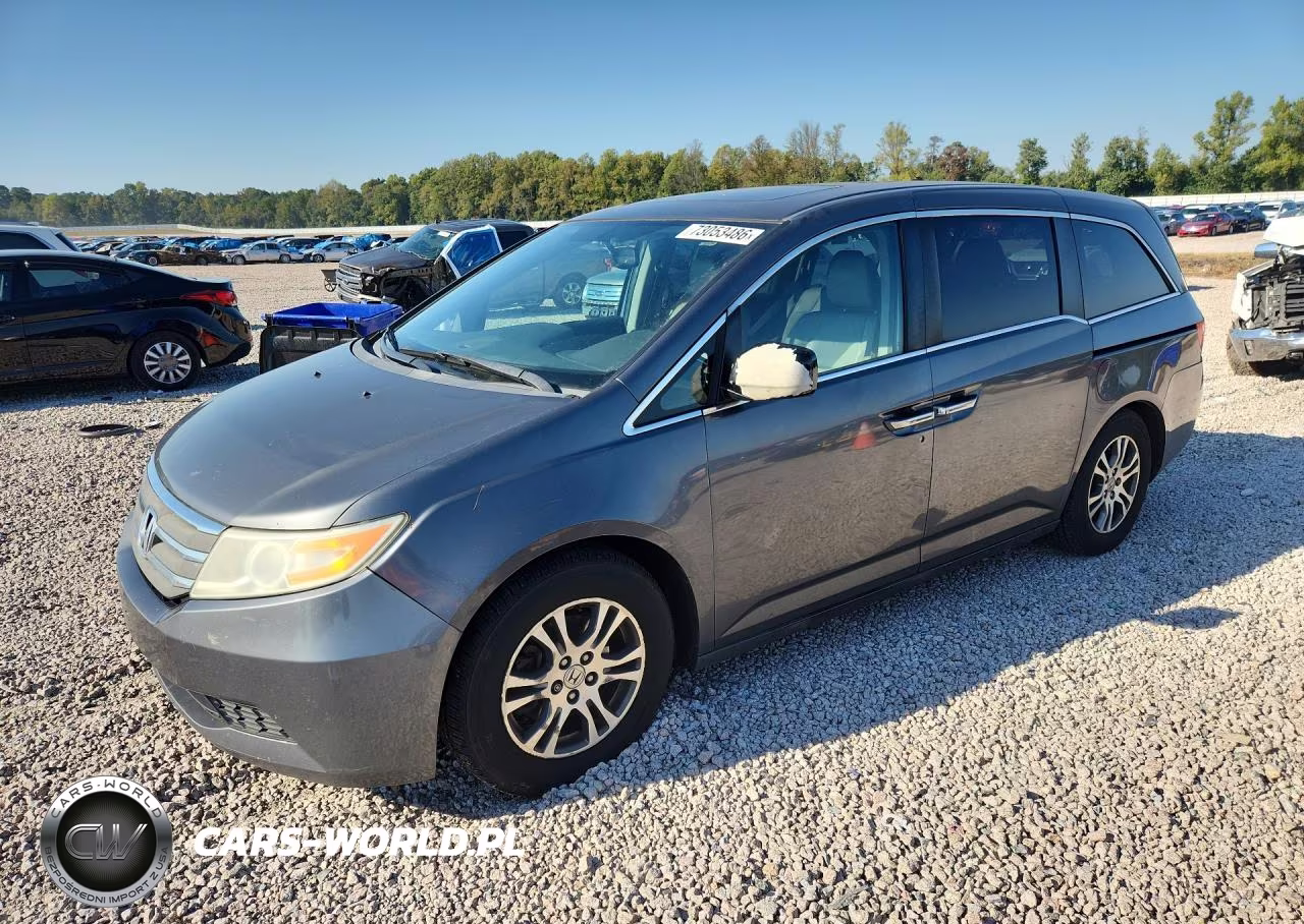 2013 Honda Odyssey Exl VIN:5FNRL5H69DB040766 - 1