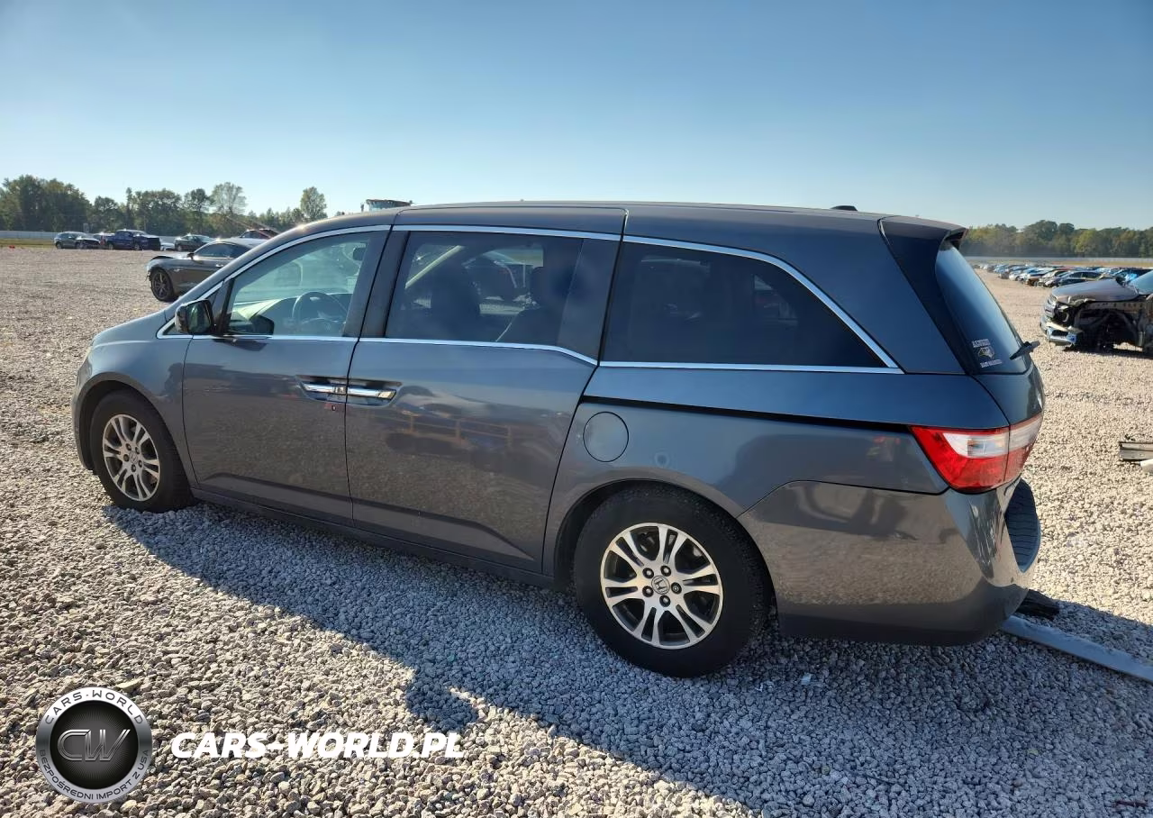 2013 Honda Odyssey Exl VIN:5FNRL5H69DB040766 - 2