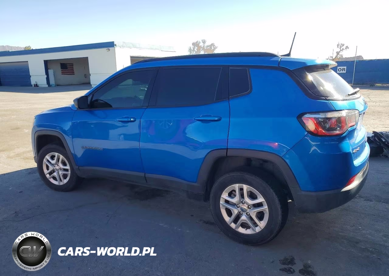 2018 Jeep Compass Sport 4X4 VIN:3C4NJDAB0JT230281 - 2