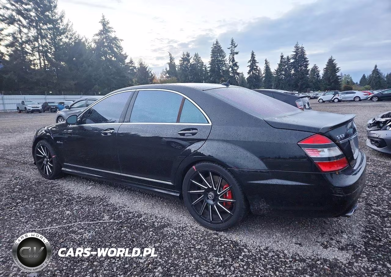 2008 Mercedes-Benz S 63 Amg VIN:WDDNG77X58A145284 - 2