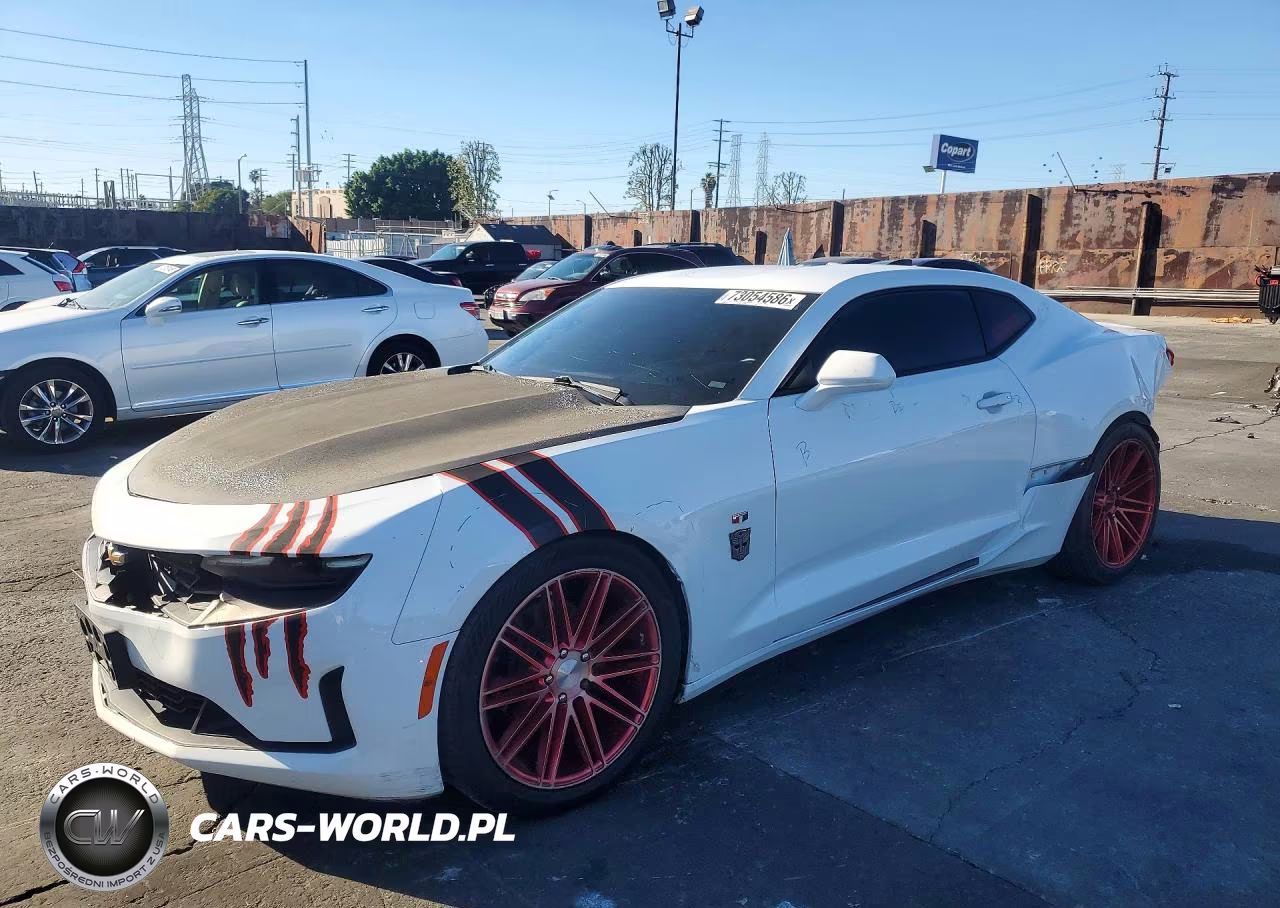 2019 Chevrolet Camaro Ls VIN:1G1FB1RS4K0109927 - 1